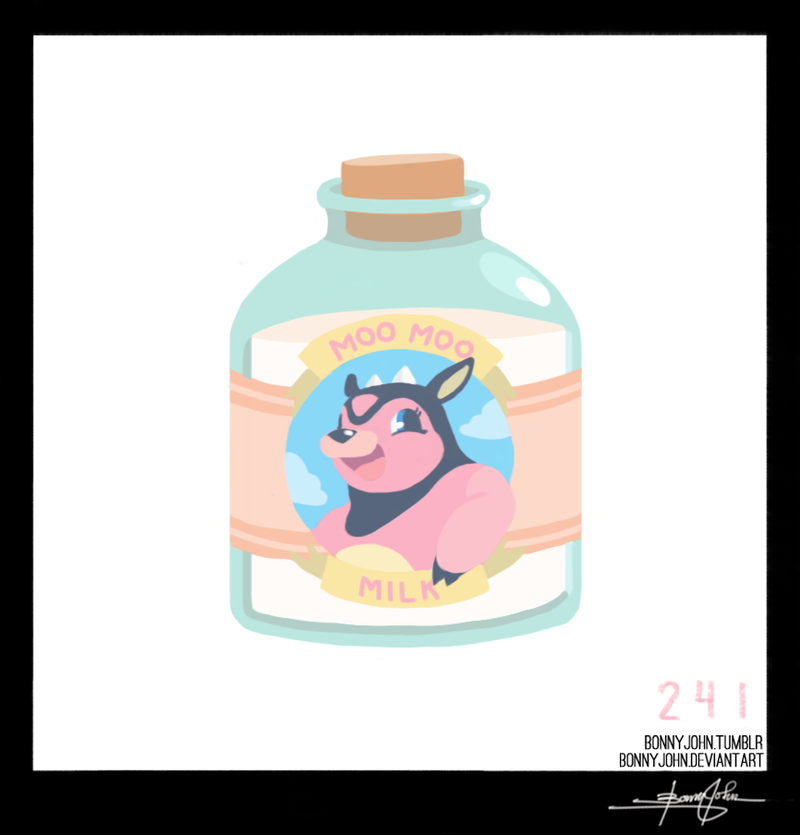 Illustration for article titled Lon Lon Miltank! Â Pokemon One a Day, Series 2!